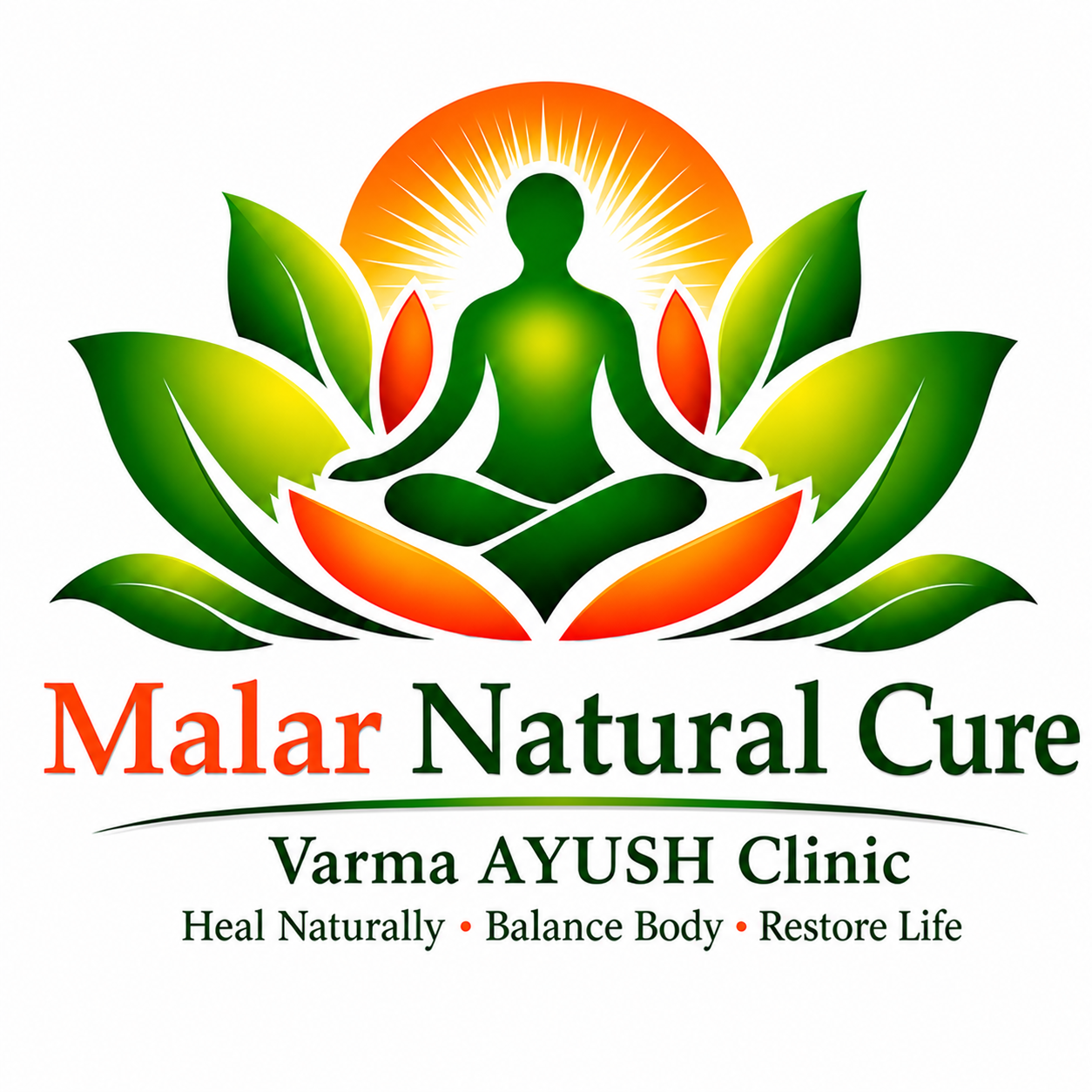 Malar Natural Cure Logo